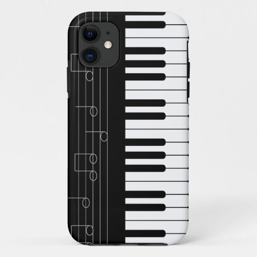 Pianotoetsenbord Case-Mate iPhone Case (Achterkant)
