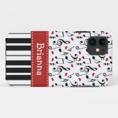 Pianotoetsenbord Case-Mate iPhone Case (Achterkant (horizontaal))