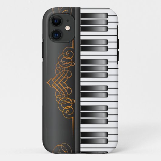 Pianotoetsenbord Case-Mate iPhone Case (Achterkant)