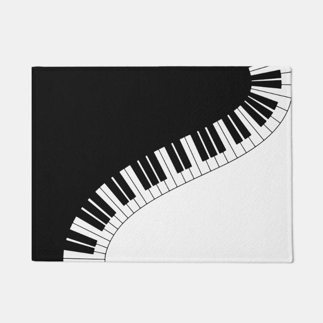 Pianotoetsenbord Deurmat (Voorkant)