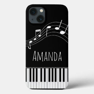 Pianotoetsenbord en muzieknotities Case-Mate iPhone case