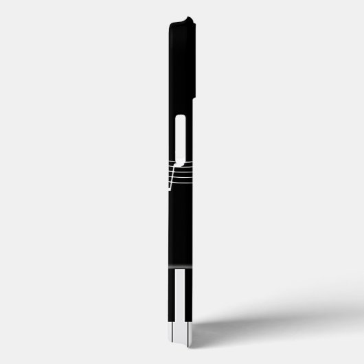 Pianotoetsenbord en muzieknotities Case-Mate iPhone case (Achterkant / Rechts)