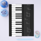 Pianotoetsenbord Flyer (Enkel)