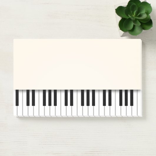 Pianotoetsenbord Fun Ivory-Muzieknoten Post-it® Notes (Kantoor)