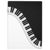 Pianotoetsenbord Klembord (Achterkant)