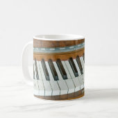 Pianotoetsenbord Koffiemok (Voorkant links)