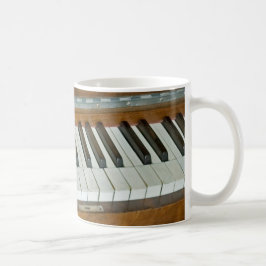 Pianotoetsenbord Koffiemok