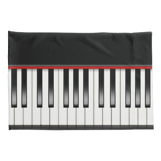 Pianotoetsenbord Kussensloop (Achterkant-Rechts)