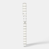 Pianotoetsenbord met aangepaste naam Case-Mate iPhone case (Achterkant / Links)