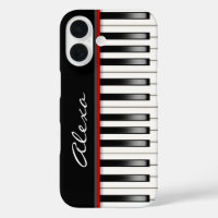 Pianotoetsenbord met aangepaste naam