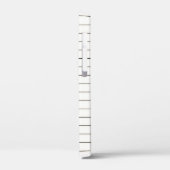 Pianotoetsenbord met naam Hoesje-Mate iPhone Case (Achterkant / Links)