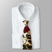 Pianotoetsenbord met rode roos stropdas (Gebonden)