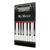 Pianotoetsenbord Mini Klembord (Angled2)