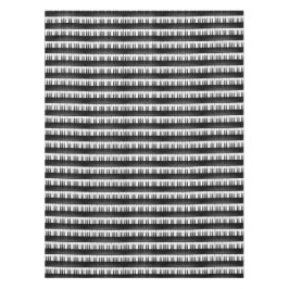 Pianotoetsenbord Musical Design Tablecloth Tafelkleed
