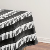 Pianotoetsenbord Musical Design Tablecloth Tafelkleed (Voorbeeld)