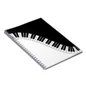Pianotoetsenbord Notitieboek (Rechterzijde)