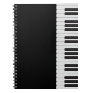 Pianotoetsenbord Notitieboek