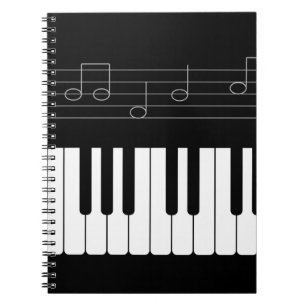 Pianotoetsenbord Notitieboek