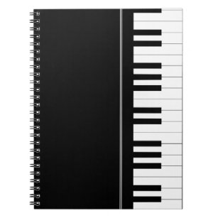 Pianotoetsenbord Notitieboek