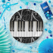 Pianotoetsenbord Papieren Bordje (Feest)