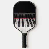 Pianotoetsenbord Pickleball Paddle (Achterkant)