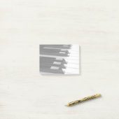 Pianotoetsenbord Post-it® Notes (Op bureau)