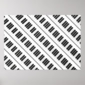 Pianotoetsenbord Poster (Voorkant)