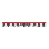 Pianotoetsenbord Satijnen Lint (Voorkant)