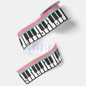 Pianotoetsenbord Satijnen Lint (Achterkant)