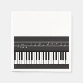 Pianotoetsenbord Servet (Voorkant)