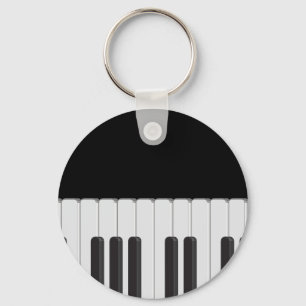 Pianotoetsenbord Sleutelhanger