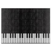 Pianotoetsenbord, snijvlak snijplank (Voorkant)