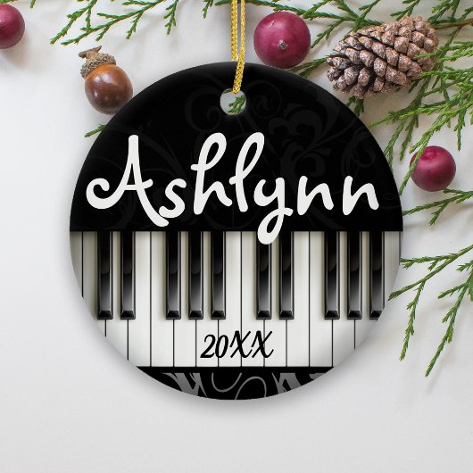 Pianotoetsenbord - Speciaal pianist Musicien Gift Keramisch Ornament