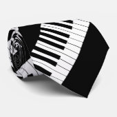 Pianotoetsenbord Stropdas (Opgerold)