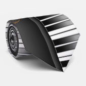 Pianotoetsenbord Stropdas (Opgerold)