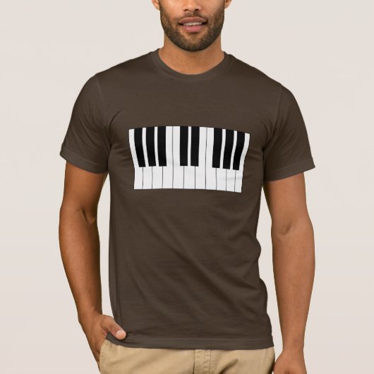 Pianotoetsenbord T-shirt (Voorkant)