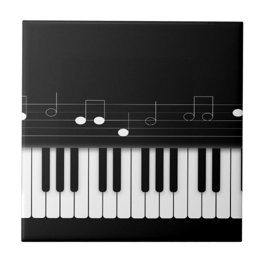 Pianotoetsenbord Tegeltje (Voorkant)