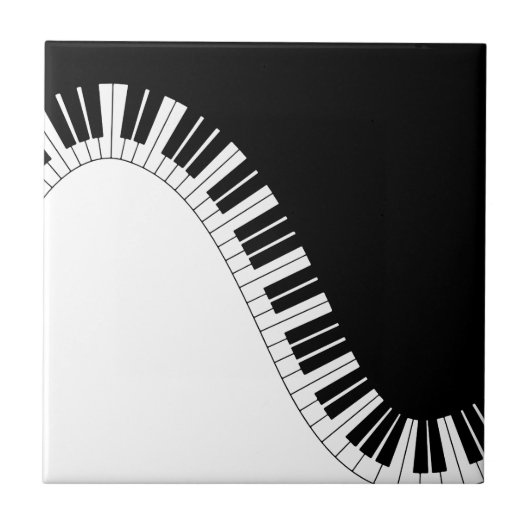 Pianotoetsenbord Tegeltje (Voorkant)