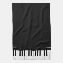 Pianotoetsenbord Theedoek