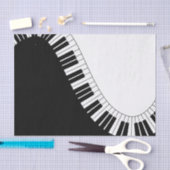 Pianotoetsenbord Tissuepapier (Craft)