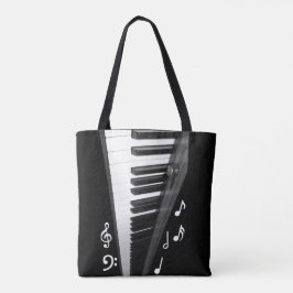 Pianotoetsenbord Tote Bag