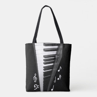 Pianotoetsenbord Tote Bag