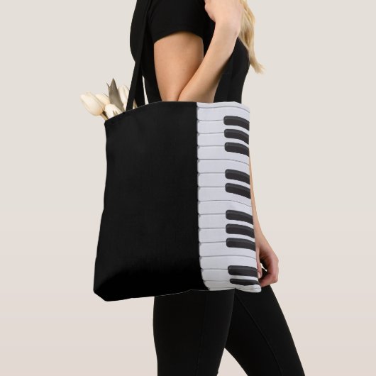 Pianotoetsenbord Tote Bag (Dichtbij)