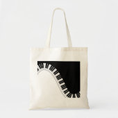 Pianotoetsenbord Tote Bag (Voorkant)