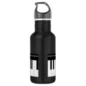 Pianotoetsenbord Waterfles (Achterkant)