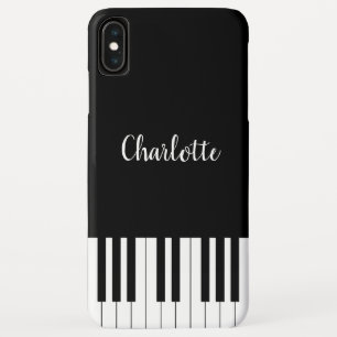 Pianotoetsenbord zwart en witte iPhone XS Max. Hoe Case-Mate iPhone Case