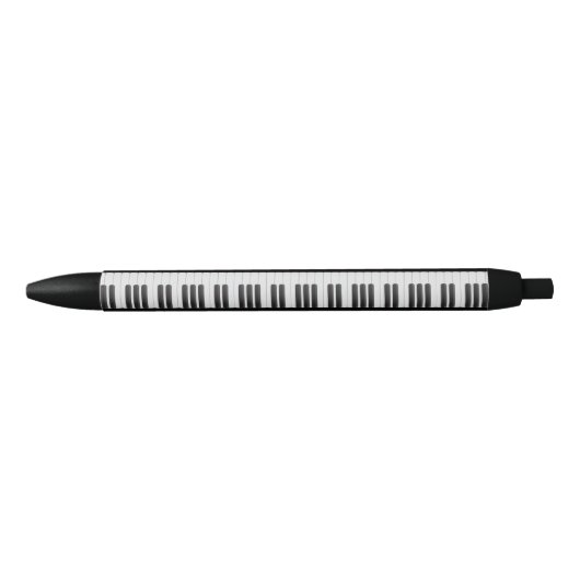 Pianotoetsenbord Zwarte Inkt Pen (Voorkant)