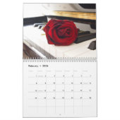 Pianotoetsenborden 2025 kalender (Feb 2026)