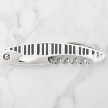 Pianotoetsenbordontwerp-Kurkentrekker