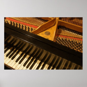  pianotoetsenbordschilderen poster